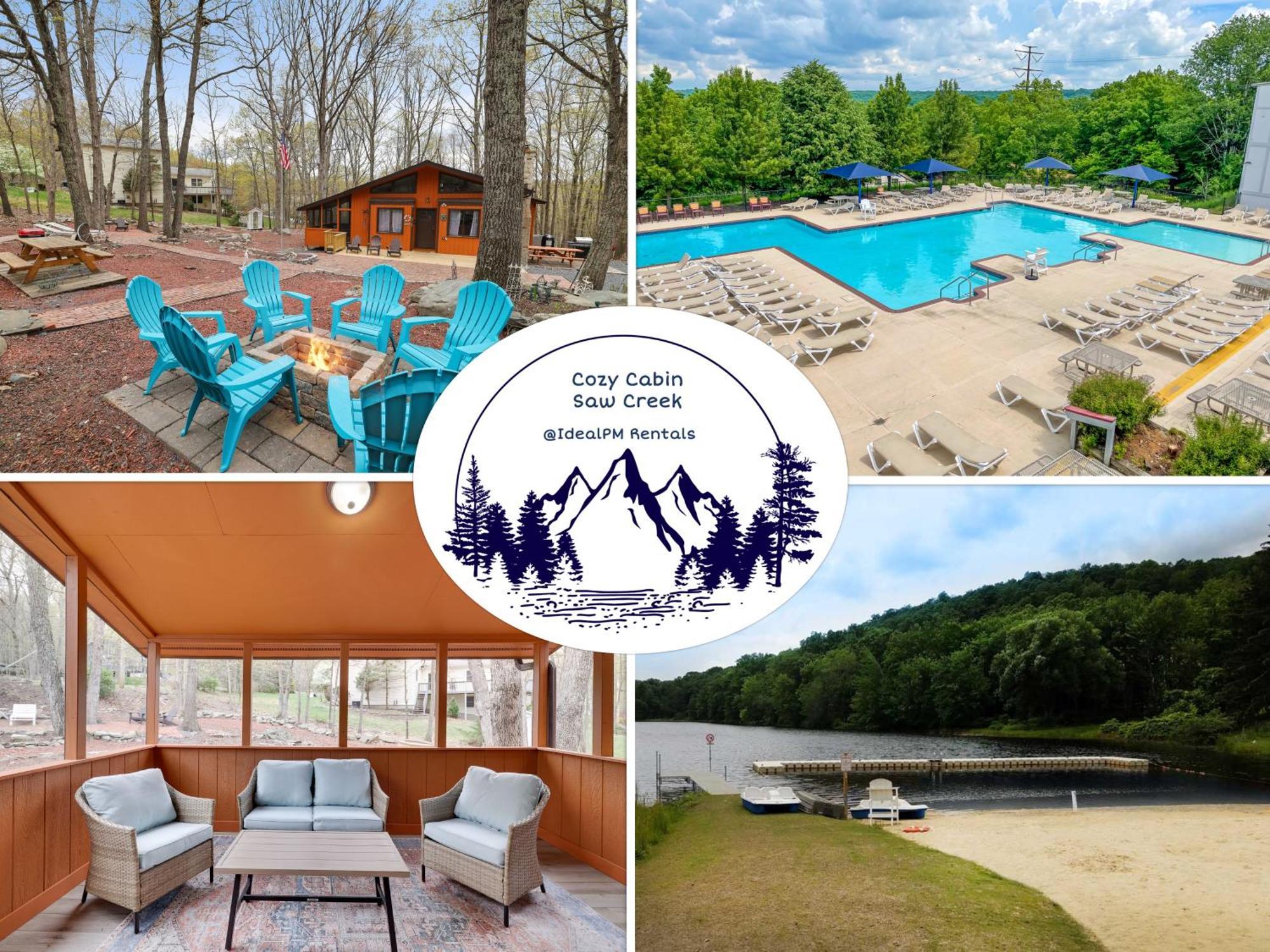 Premier Cozy Cabin - Free Amenities & Comm Indoor Pools 부시킬 외부 사진